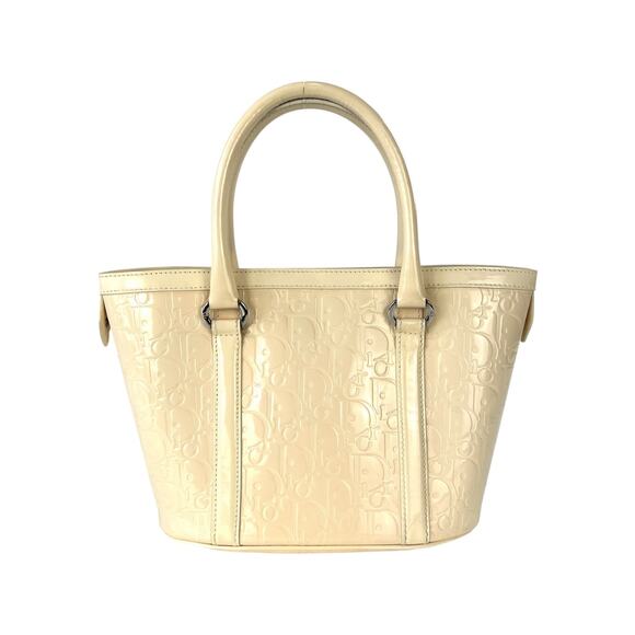 Dior Trotter Patent Leather Tote Bag - Picture 1 of 7